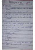 Summary -  English 
