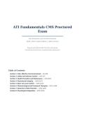 ATI FUNDAMENTALS CMS PROCTORED EXAM 2026&sol;2027 &vert; 210 Questions with Verified Answers &vert; 100&percnt; Correct &vert; Latest Update &vert; Pass Guaranteed - A&plus; Graded&NewLine;&NewLine;