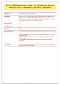 WGU D570 OA Exam Study Guide &vert; Advanced Data Analytics & Predictive Modeling &vert; Complete Q&A with Explanations