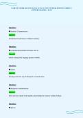 CARE OF OLDER ADULTS EXAM 2 ACTUAL TEST PAPER QUESTIONS CORRECT&NewLine;ANSWERS GRADED A PLUS