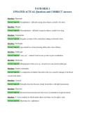 PATH HESI 2&NewLine;UPDATED ACTUAL Questions and CORRECT Answers