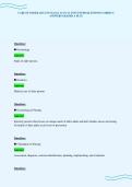 CARE OF OLDER ADULTS EXAM 1 ACTUAL TEST PAPER QUESTIONS CORRECT&NewLine;ANSWERS GRADED A PLUS FORM TWO