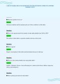 CARE OF OLDER ADULTS EXAM REVIEW SOLVED QUESTIONS COMPLETE ANSWERS&NewLine;GRADED A PLUS