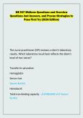 NR 507 Midterm Questions and Overview &NewLine;Questions And Answers&comma; and Proven Strategies to &NewLine;Pass First Try &lpar;2026 Edition