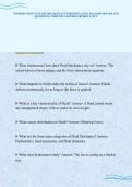 INTRODUCTION TO FLUID MECHANICS 6 TH EDITION JANNA EXAM REVIEW SOLVED&NewLine;QUESTIONS COMPLETE ANSWERS GRADED A PLUS