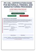 IPC CID&plus; Certification Practice Exam&colon; 200 Questions on PCB Materials&comma; Finishes & Manufacturing Processes &lpar;With Rationales&rpar;