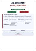 LES 305 EXAM 4 &vert; 100 Questions and Answers with Detailed Rationales &vert; Law&comma; Ethics&comma; and Sustainability in Business