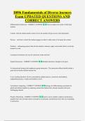 D096 Fundamentals of Diverse learners &NewLine;Exam UPDATED QUESTIONS AND &NewLine;CORRECT ANSWERS