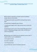 INTRODUCTION TO THE INCIDENT COMMAND SYSTEM 2 UPDATED ACTUAL EXAM&NewLine;QUESTIONS CORRECT ANSWERS GRADED A PLUS