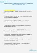 INTRODUCTORY CLINICAL PHARMACOLOGY UPDATED ACTUAL EXAM QUESTIONS&NewLine;CORRECT ANSWERS GRADED A PLUS