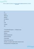 INTUIT ACADEMY TAX LEVEL 1 EXAM FINAL PAPER VERIFIED QUESTIONS ACCURATE&NewLine;SOLUTIONS