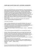 NURS 668 QUESTIONS WITH VERIFIED ANSWERS