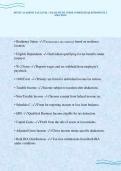 INTUIT ACADEMY TAX LEVEL 1 EXAM STUDY GUIDE COMPLETE QUESTIONS FULL&NewLine;SOLUTION