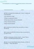 INTUIT BOOKKEEPING EXAM REVIEW SOLVED QUESTIONS COMPLETE ANSWERS GRADED&NewLine;A PLUS