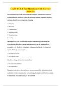 CAIB 4 Ch&period;4 Test Questions with Correct&NewLine;Answers