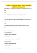 CSB601 Exam Questions with Correct Answers