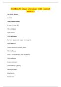 CIDESCO Exam Questions with Correct&NewLine;Answers