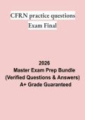 CFRN Practice Questions Exam Final PDF &vert; Study Guide&comma; Practice Test&comma; Test Bank & Flight Nurse Certification Prep