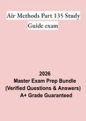 Air Methods Part 135 Study Guide Exam PDF &vert; Practice Questions&comma; Test Bank & FAA Part 135 Operations Prep