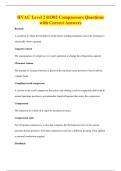 HVAC Level 2 03302 Compressors Questions&NewLine;with Correct Answers