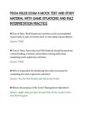 PDGA RULES EXAM 4 MOCK TEST AND STUDY&NewLine;MATERIAL WITH GAME SITUATIONS AND RULE&NewLine;INTERPRETATION PRACTICE