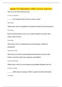 mgmt 311 Questions with Correct Answers