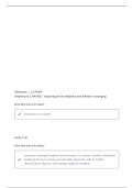 ASAM CRITERIA EXAM QUESTIONS AND ANSWERS ALL CORRECT
