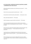 RCP 130 FINAL REVIEW &vert; RESPIRATORY CARE PRACTICE QUESTIONS & ANSWERS &vert; COMPREHENSIVE STUDY GUIDE 2026&sol;2027