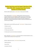 Stability Operations and Civil Support Operations Exam Study Guide 2026&ndash;2027 &vert; Practice Questions & Detailed Review