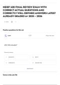 NEIEP 400 FINAL REVIEW EXAM WITH CORRECT ACTUAL QUESTIONS AND CORRECTLY WELL DEFINED ANSWERS LATEST ALREADY GRADED A&plus; 2025 &ndash; 2026