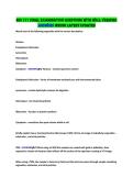 Bio 171 Final Examination Questions with well verified&NewLine;answers &commat;2026 latest updates