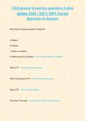 CSLB general b practice questions &lpar;Latest Update 2026 2027&rpar; 100- Correct Questions & Answers&period;