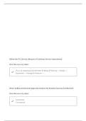 SABSA MODULE F2 QUESTIONS WITH CORRECT ANSWERS