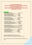SFPC CERTIFICATION EXAM 2026 SECURITY FUNDAMENTALS PROFESSIONAL CERTIFICATION &lpar;SFPC&rpar; &NewLine;300 PRACTICE QUESTIONS WITH CORRECT ANSWERS & DETAILED RATIONALES 2026&ndash;2027 UPDATE &vert;COMPREHENSIVE TEST BANK