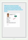 NR602 i-Human Case Study&colon; Lillie Hammond - Bipolar I Disorder &lpar;Mania&rpar; Analysis & Management Plan &vert; Latest 2025&sol;2026