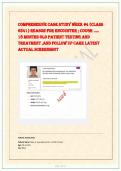 iHuman Week 4 Case Study&colon; 18-Month-Old with Croup &lpar;Class 6541&rpar; &vert; A&plus; Graded Guide