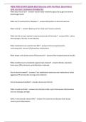 GEN MED EXAM &lbrace;2026-2027&rpar;Exams with Verified  Questions and correct  Answers Graded A&plus;                                                                                                               