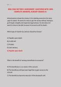 WGU D363 SECTION 3 ASSESSMENT  QUESTIONS WITH 100&percnt; &NewLine;COMPLETE ANSWERS&comma; ALREADY GRADED A&plus; 