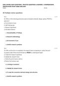 EDAC SAMPLE EXAM QUESTIONS &vert; PRACTICE QUESTIONS & ANSWERS &vert; COMPREHENSIVE CERTIFICATION STUDY GUIDE 2026&sol;2027