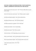 EDAC EXAM 2&colon; RESEARCH AND PROCESS METHODS &vert; PRACTICE QUESTIONS & ANSWERS &vert; COMPREHENSIVE CERTIFICATION STUDY GUIDE 2026&sol;2027