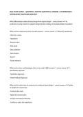 EDAC STUDY GUIDE 2 &ndash; QUESTIONS &vert; PRACTICE QUESTIONS & ANSWERS &vert; COMPREHENSIVE CERTIFICATION STUDY GUIDE 2026&sol;2027