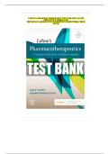 LEHNE&rsquo;S PHARMACOTHERAPEUTICS FOR ADVANCED PRACTICE NURSES AND PHYSICIAN ASSISTANTS 2ND EDITION ROSENTHAL TEST BANK&NewLine;