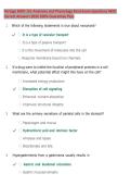 Portage BIOD 151 Anatomy and Physiology Final Exam Questions & Correct Answers 2026&sol;2027 &vert; Comprehensive Review &vert; Latest Update &vert; Graded A&plus;
