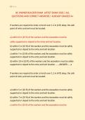 BC OWNER BUILDER EXAM  LATEST EXAM 2026 &vert; ALL &NewLine;QUESTIONS AND CORRECT ANSWERS &vert; ALREADY GRADED A&plus; 