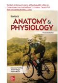 Test Bank for Seeley's Anatomy & Physiology&comma; 13th Edition by&NewLine;Cinnamon VanPutte&comma; Andrew Russo &vert;ISBN-13 &rlm; &colon; &lrm; 978-1264103881 &vert; Complete Chapters &lpar; 1-29 &rpar;Test Bank with Verified Answers&vert; LATEST