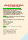 NUR 112 HESI NEWEST ACTUAL EXAM TEST BANK &vert; 300 &NewLine;VERIFIED QUESTIONS 2026&sol;2027 EDITION &vert; GRADED A&plus; &vert; &NewLine;UPDATED PER LATEST GUIDELINES 
