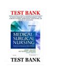Test Bank for Medical-Surgical Nursing&colon; Assessment and Management of Clinical Problems 10th Edition by Lewis&comma; Harding&comma; Kwong&comma; Bucher&comma; and Heitkemper - Complete All Chapters &vert; Latest Update 2026&NewLine;