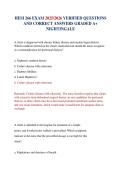 HESI 266 EXAM 2025&sol;2026 VERIFIED QUESTIONS AND CORRECT ANSWERS GRADED A&plus; NIGHTINGALE