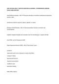 NUR 162 FINAL EXAM &vert; PRACTICE QUESTIONS & ANSWERS &vert; COMPREHENSIVE NURSING STUDY GUIDE 2026&sol;2027
