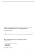 CNSC ASPEN EXAM PREP 2025 UPDATED 2026&sol;2027 QUESTIONS WITH CORRECT ANSWERS